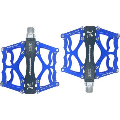 ShanMaShi mountain bike bearing pedals road bike pedals Palin Pedal aluminum pedals bicycle riding accessories