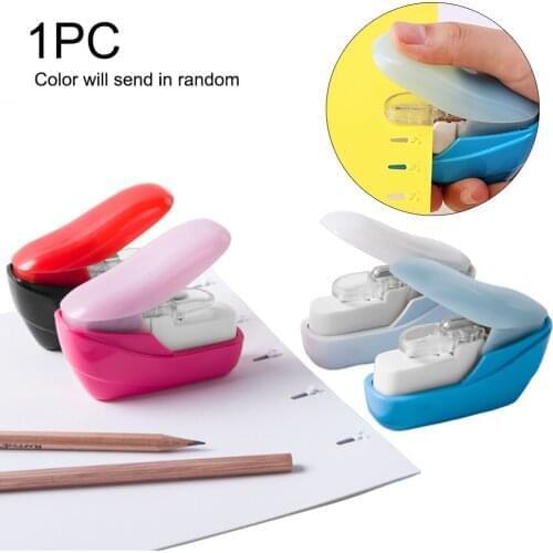 No Nails Stapling Machine Mini Cute Book Stapler No Staples required Stapleless Stapler Paper Stapling Stapler Without Staple