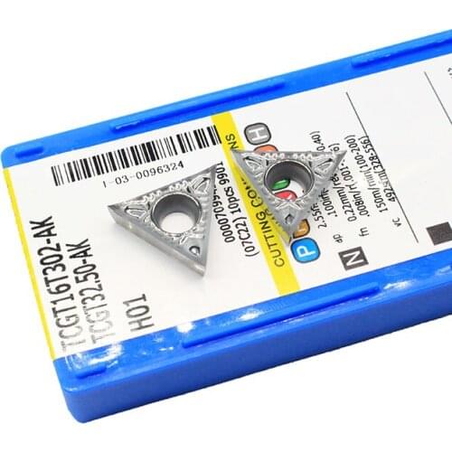 TCGT16T302 AK H01 Aluminum Turning Tools TCGT 16T302 Carbide Insert Lathe Cutter Tool turning insert Cutting Tool CNC Tokarnyy