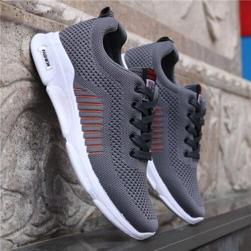 Outdoor Sport Sneakers Athletic Trainers Walking Driving Footwear Breathable Leisure Mesh Mens Running Shoes Zapatillas Hombre