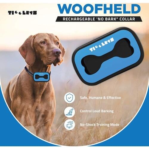 Pet Anti Barking Control Device Waterproof Dog Stop Barking Training Collars Tools Vibration Electric Shock USB Rechargeable 54