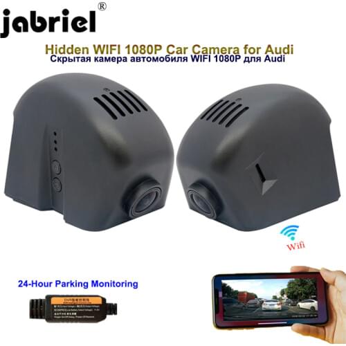 Jabriel Hidden 1080P Wifi Car dvr dash cam car camera for audi a1 a3 a4 a5 a6 a7 a8 q3 a5 q7 tt rs3 rs4 rs5 rs6 rs7 s8 2002-2019