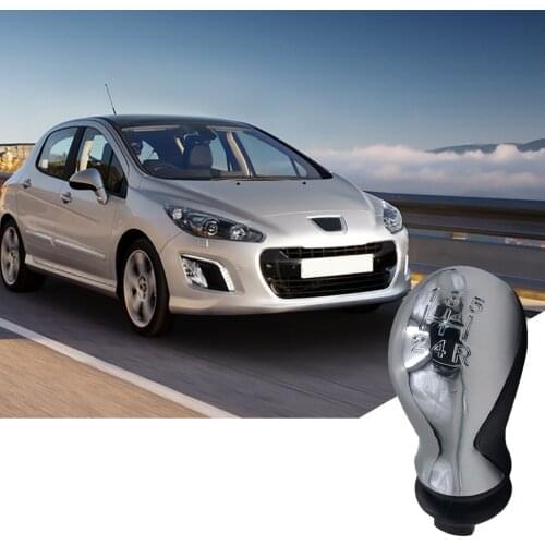 High quality 5-speed shift lever matcher Manual Car Gear Shift Knob For Peugeot C2 106 206 207 307 Citroen Xsara Picasso 99-10