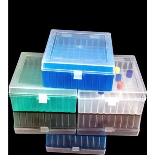 1.8ml/2ml buckle frozen tube box / frozen storage tube box / frozen box sample injection bottle box 100 cells