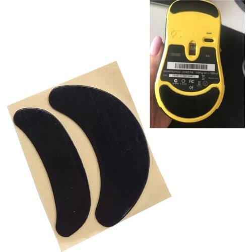 1 Set 0.6mm Curve Edge Mouse Feet Mouse Skates For Zowie ZA12 ZA11 Fk AM Mouse C26