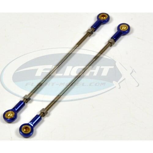 1PC M3 x L100mm Metalball Head and Rod ON Both Ends For RC Climbing Car Marine
