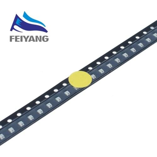 100pcs 0805 YELLOW LED Flashing LED SMD Diodo 0805 SMD Blink LEDs Flash Blinklicht Diodes