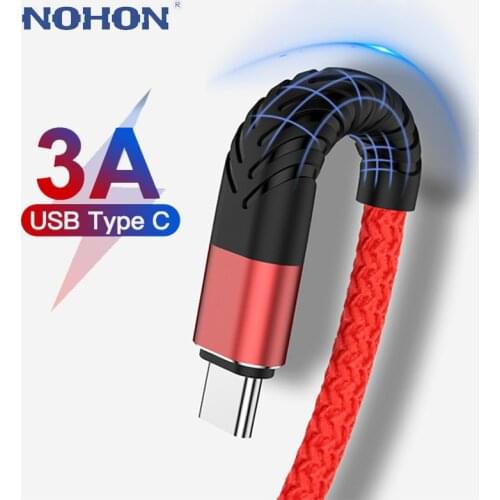 3m USB Type C Cable for Samsung S20 S10 S9 3A Fast USB Charging Type-C Charger Data Cable for Redmi note 8 USB-C long Cord Wire