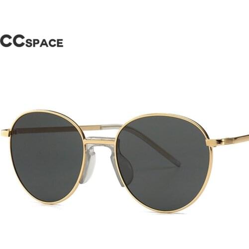 46112 Round Metal Frame Retro Sunglasses Men Women Fashion Shades UV400 Vintage Glasses