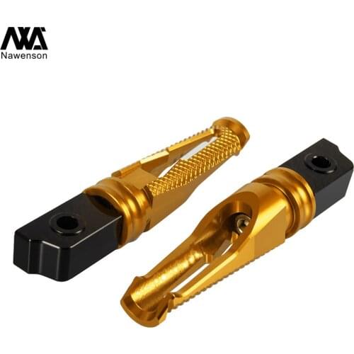 Aluminum Motorcycle Rear Footrests Foot pegs Pedals Footpegs Race Kit For Aprilia GPR125/GPR150/APR150-6/CR150