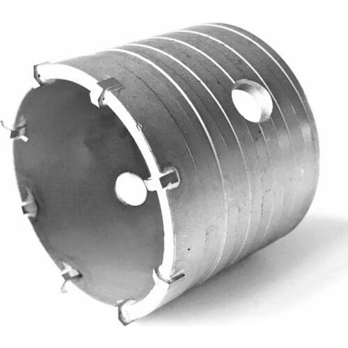 Free shipping of 1PC professional 65-130MM*M22 amount wall hole saw for air condtiional holes opening on brick concrete wall