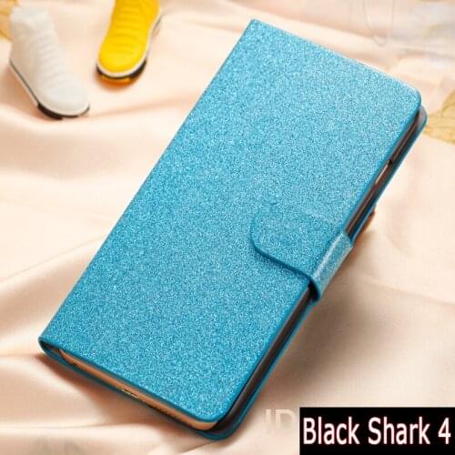 Flip Cover For Black Shark 4 Case PU Leather Wallet Stand Book On Xiaomi Black Shark4 Phone Protective Shell Capa Coque Bag Case
