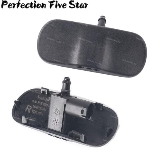 For Audi A3 A4 A6 A8 Q7 TT For VW Passat CC Front Left / Right Windshield Washer Nozzle 8J0955988G 8J0955987G