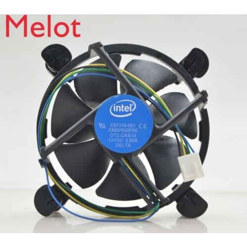 E97379-001 12V 0.60a 1155 / 1150 / 1156 mainboard CPU fan