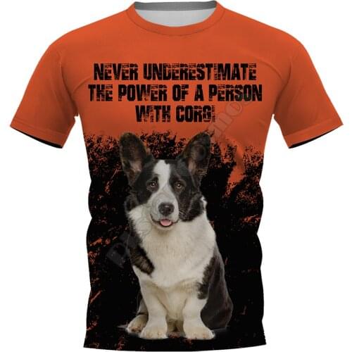 Corig 3D All Over Printed t shirts women men Summer Funny Dog Tees Short Sleeve T-shirts Cosplay Costumes