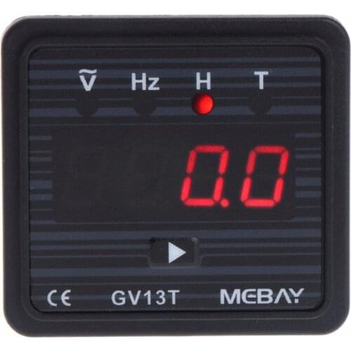 GV13T AC220V Generator Digital Voltmeter Frequency Hour Test Panel Meter