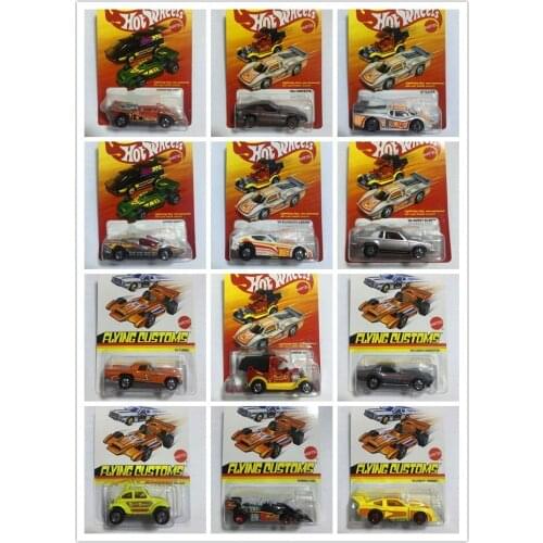 Hot wheels 1/64 THE HOT ONES FLYING COUTOMS Diecast Collection of Die-casting Simulation Alloy Model Children Toys