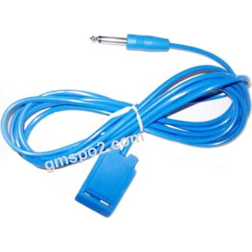 Adapter Cable with 6.3 connector . Connect Monopolar disposable plate and Electrosurgical Unit.2 pcs/bag
