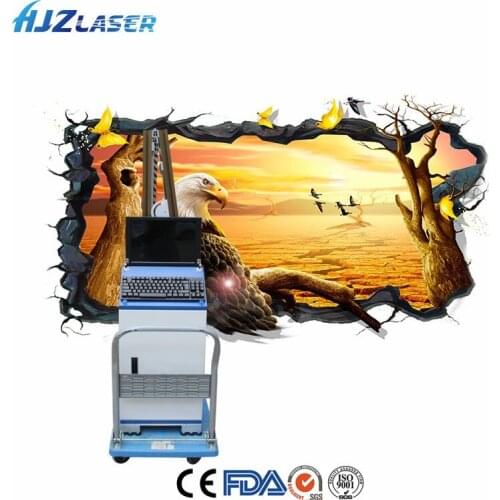 China Printer 5D Art Painting Wall Printer UV Wall Printing Machine for Mural Decor Printed 3D Intelligent Vertical Wall Printer