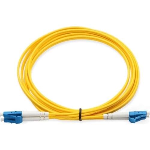 LC/UPC to LC/UPC Fiber Patch Cord Diameter3.0mm Fiber Cable Duplex Single Mode Length OR Other Connector Can BE Customized