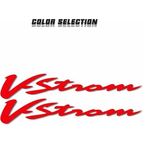 For SUZUKI V-STROM v strom motorcycle tail box stickers Beak Fender Decal Shock absorber decals Decals Reflective Waterproof