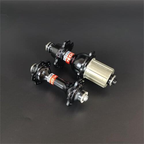 Novatec A271SB/F372SB road bike v-brake hubs Front 106g Rear 275g black/red 20/24H include quick release skewers novatec 271/372