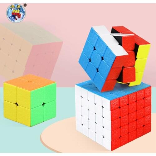 Professional Sengso Magic Cubes 2x2x2 3x3x3 4x4x4 5x5x5 Childrens Puzzle Speed Magic Cubes Puzzle Fun Childrens Toys Games