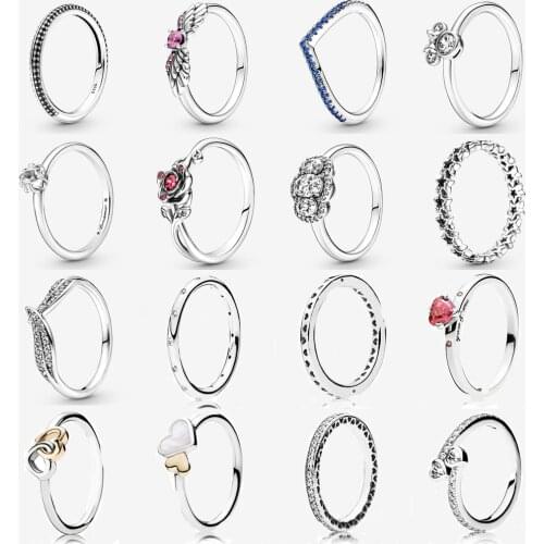 RACDONA Women's Silver Rings