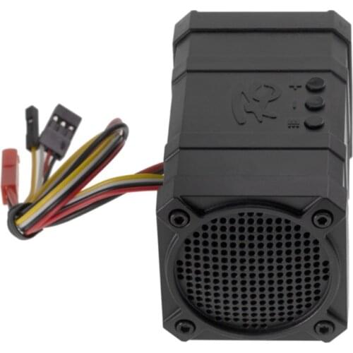 RC Car 2 Channel 10 Sound Effect Motor Engine Sound Simulator Module Set for 1:10 Remote Control Tracker Truck Boat Vehicle Part