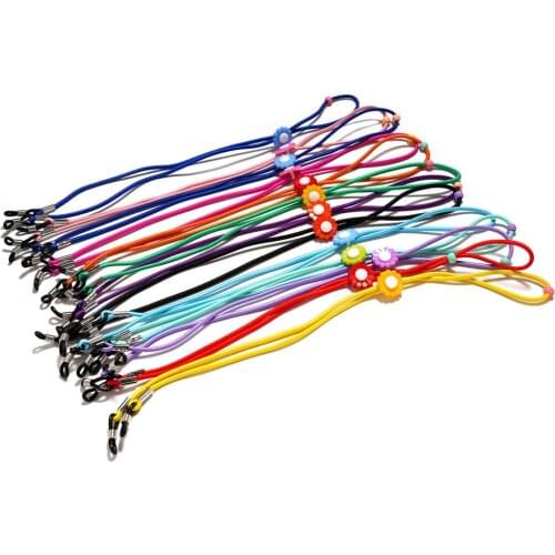 Elastic Sunglasses Lanyard Strap Necklace Eyeglass Multicolor Glasses Chain Cord Reading Glasses Strap Eyewear for Men Women