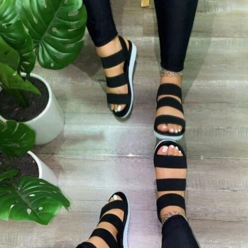 Ladies Sandals Big Size 43 Casual Shoes Woman Flat Dropship Comfortable Sandals Female Light Sandalias De Mujer Woman Sandals