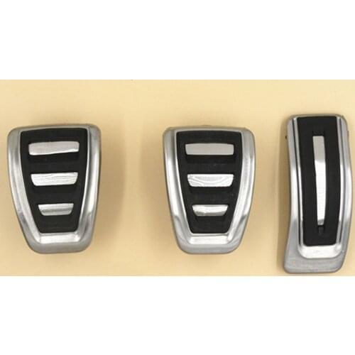 Sport Fuel Brake Footrest Pedal AT/MT For Audi A4 B8 A4L S4 RS4 A5 S5 RS5 A6 A7 S7 A8 Q5 SQ5 Q7 Q3 A3