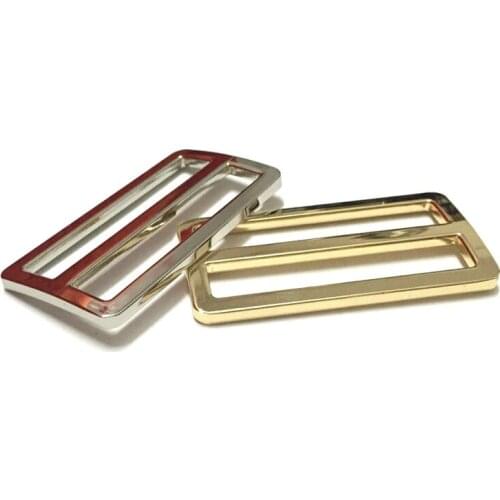 2 Inch Metal Purse Slider and Loops Slide Buckle