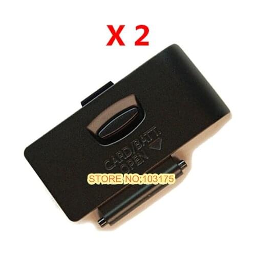 2 PCS/ New Battery Cover Battery Door Lid For Canon EOS 1100D EOS Rebel T3 EOS Kiss X50