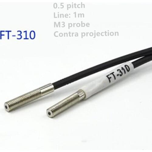 5PCS FT310 Diffuse reflection of M3 M4 M5 M6 fiber amplifier sensor probe FT-610 FT-310 FT-410 FT-510 FT-620 FT-320 FT-420 1m 2m