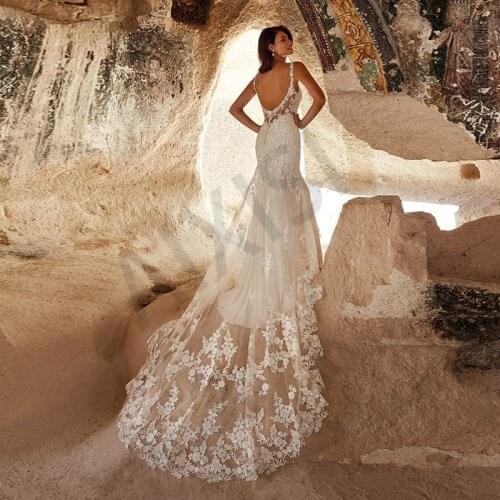 Свадебные платья силуэта русалка Aixiangsha China At AliExpress