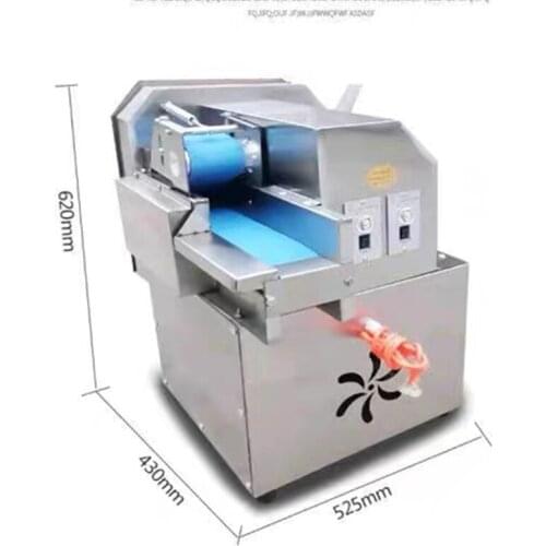 Automatic Root vegetable fruit cutting dicer machine ginger potato slicer cutter machine