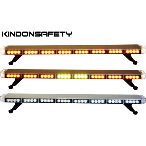 Free shipping! 3Watt Ultra bright LED warning strobe lightbar, 70pcs LEDs, 1040mm/40inch, DC12V or multivolt 9-30V