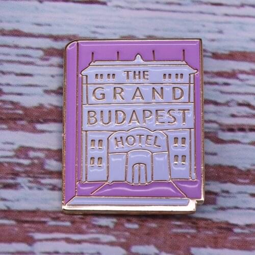 Grand Budapest Hotel Brooch It recounts the adventures of Gustave H, a legendary concierge at a famous European hotel