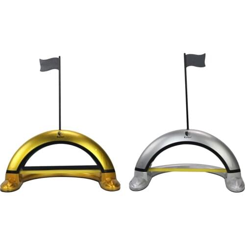 Alloy Golf Automatic Putting Cup Indoor Putting Hole Training Aids Auto Returning Failure Balls for Outdoor Mat Putting Practice