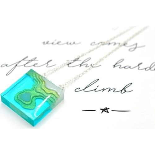 LXAD 1 Set Sea Island Jewelry Resin Mold with Handmade Claw Nails Open Rings Rope Accessories Necklace Pendant Silicone Mold