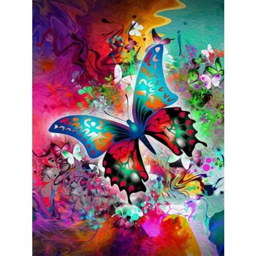 5d Diy Diamond Painting Kit Butterfly Flower Mosaic Rhinestones Pictures Embroidery Animal Home Decor Craft