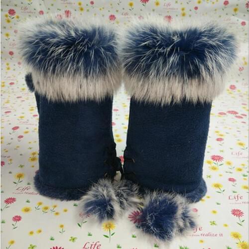 NIUPOZ Women's Suede Gloves