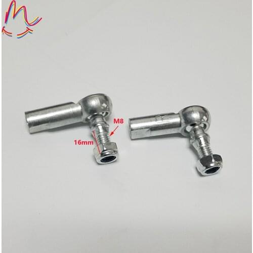 New 1pair 8mm Hand Thread Steering Tie Rod End for 50cc-250cc ATV motorcycle accessory tie rod end E031-020