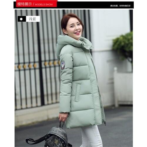 New brand women winter jackets womens coats black blue grey purple red 100% cotton super warm waterproof windproof long parkas