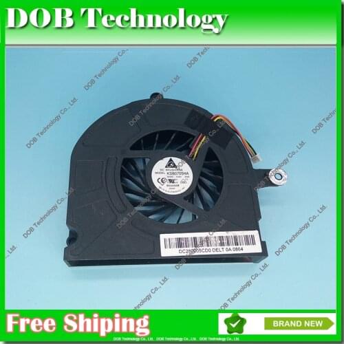 New CPU Fan for Toshiba Qosmio X300 X305 X305-Q705 fan KB0705HA-8A83 AB0905HX-S03 3 PIN Laptop CPU Cooling Fan