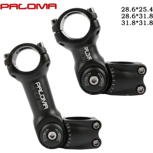 Paloma High-Strength Lightweight 31.8mm&28.6mm Adjustable Bicycle Bike Stem Riser Mountain Road Bike Bicycle