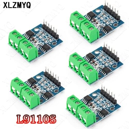 10pcs / L9110S DC Stepper Motor Driver Board H Bridge Controller Board 2.5-12V 0.8A High quality L9110 For arduino