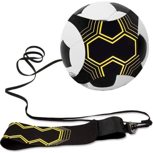 Xmas Gift Soccer Trainer Equipment Hands Free Soccer Kick Trainer Solo Practicing Aid with Adjustable Waist Belt for Kids