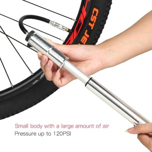 Portable Bicycle Pump Mini Air Bicycle Pump For Mountain Bicycle Basketball Football Bike Inflator Super Lightweight